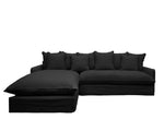 Florence Chaise Sofa | Carbon