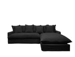 Florence Chaise Sofa | Carbon