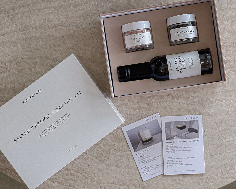 Tasteology Gift Set | Salted Caramel Cocktail Kit