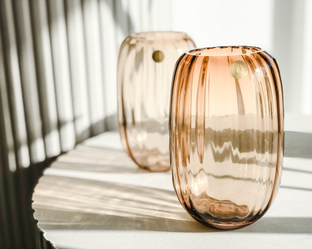 Melon Glass Vase