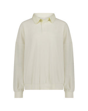 Commonplace Essentials | Terry Towelling Pullover | Vanilla
