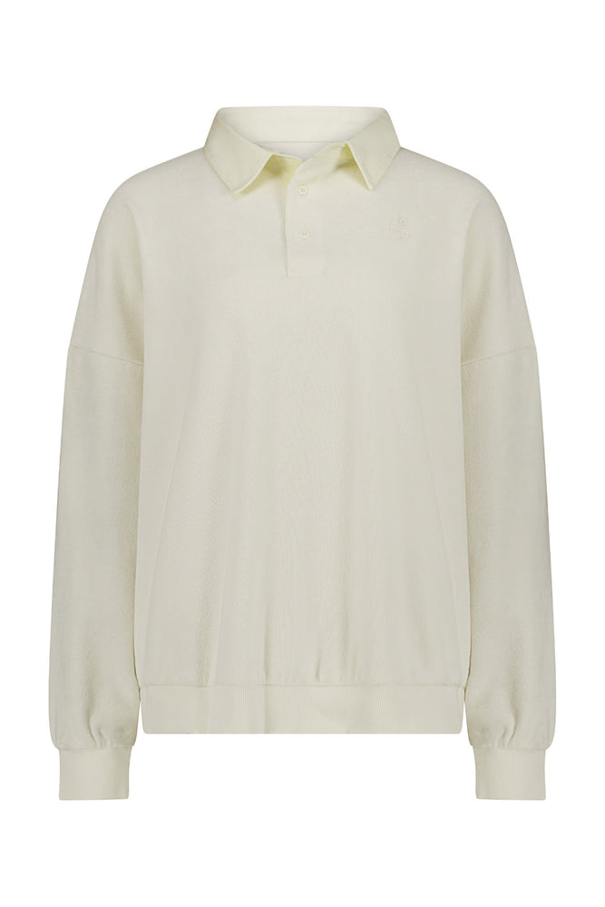 Commonplace Essentials | Terry Towelling Pullover | Vanilla