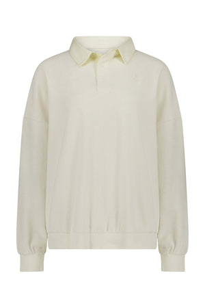Commonplace Essentials | Terry Towelling Pullover | Vanilla