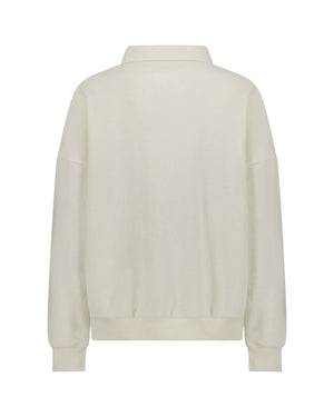 Commonplace Essentials | Terry Towelling Pullover | Vanilla