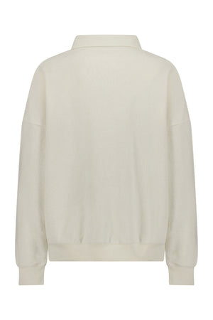 Commonplace Essentials | Terry Towelling Pullover | Vanilla