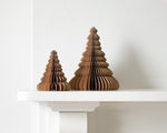 Standing Paper Tree Christmas Decoration | Biscotti | 15cm