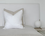 Santorini Cushion | White