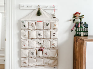 Embroidered Christmas Advent Calendar