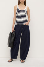 Assembly Label | Adria Stripe Jersey Tank