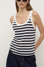 Assembly Label | Adria Stripe Jersey Tank