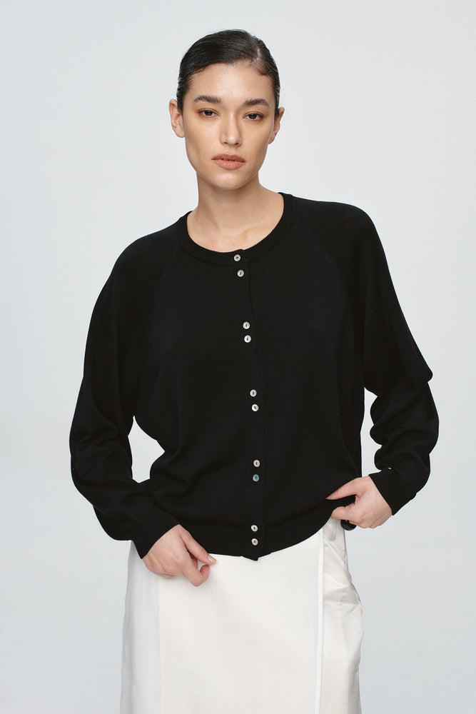 Marle | Babette Cardigan | Black