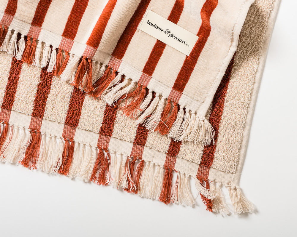 Business & Pleasure | Beach Towel | Monaco Sirenuse Stripe