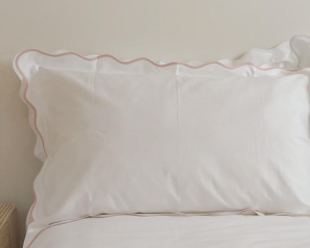 Celine Pillowcase Pair | Blush