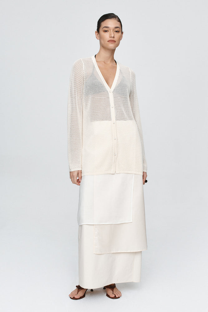 Marle | Calla Cardigan | Ivory