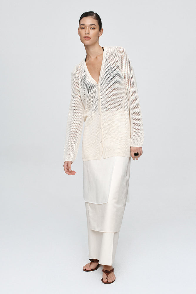 Marle | Calla Cardigan | Ivory