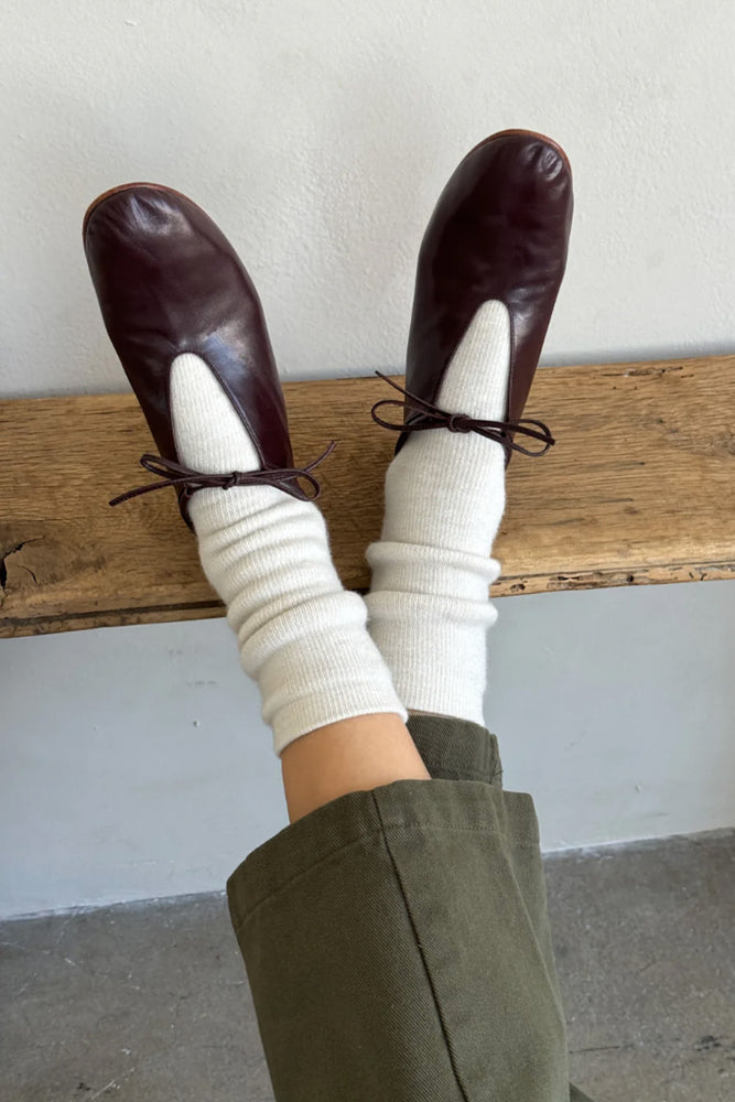 Le Bon Shoppe | Camper Socks | Oatmeal