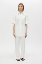 Camilla & Marc | Winslow Short Sleeve Shirt | Soft White