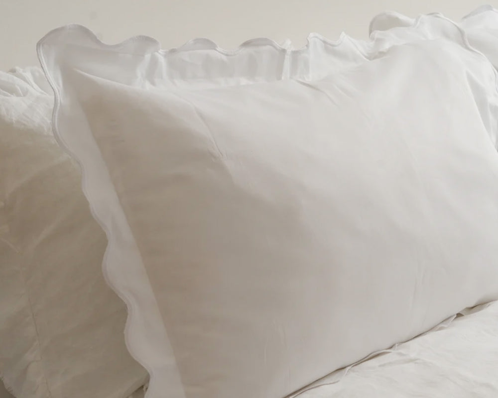 Celine Pillowcase Pair | White