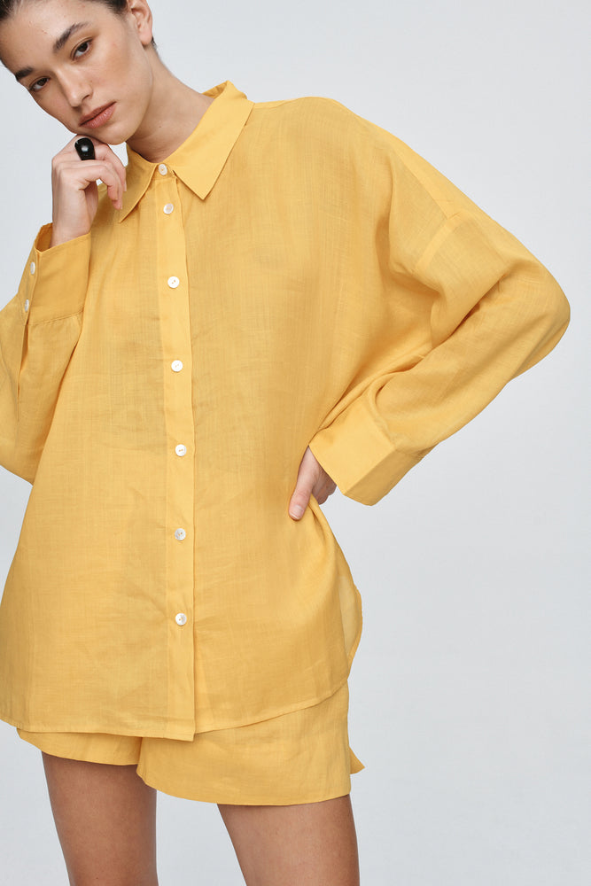 Marle | Edie Shirt | Marigold