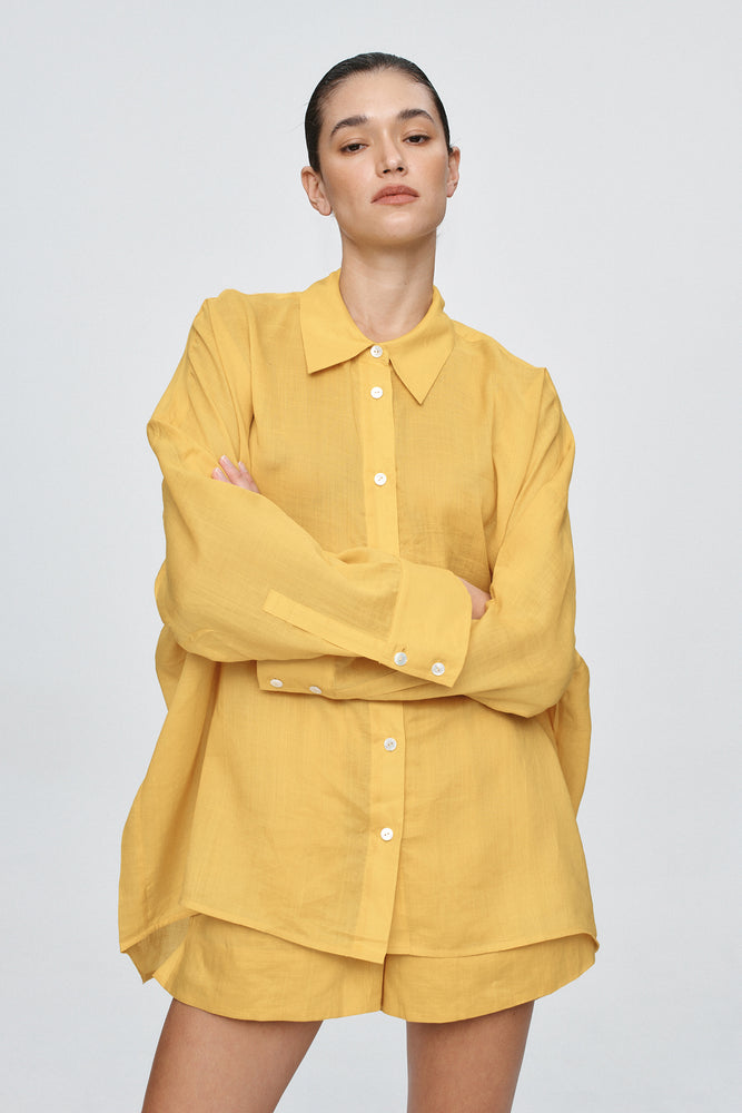 Marle | Edie Shirt | Marigold