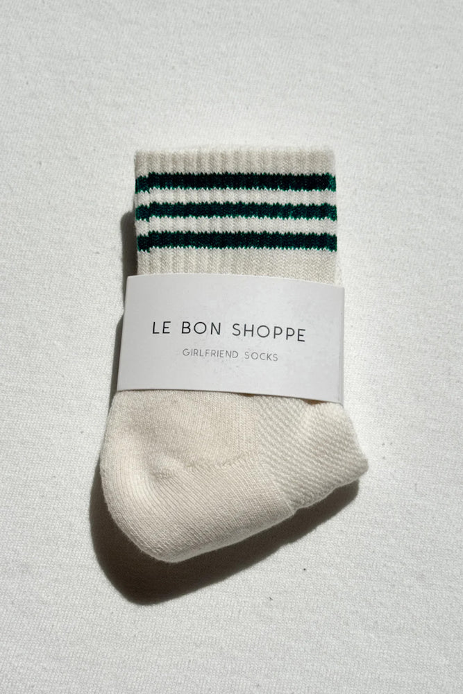 Le Bon Shoppe | Girlfriend Socks | Egret