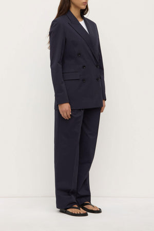 Assembly Label | Ellen Double Breasted Blazer | True Navy