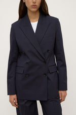 Assembly Label | Ellen Double Breasted Blazer | True Navy