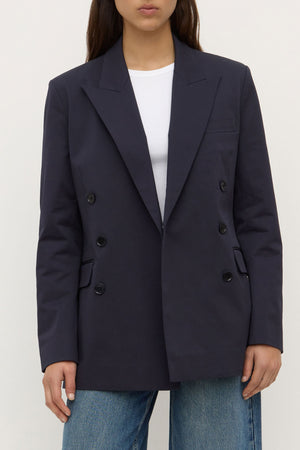 Assembly Label | Ellen Double Breasted Blazer | True Navy