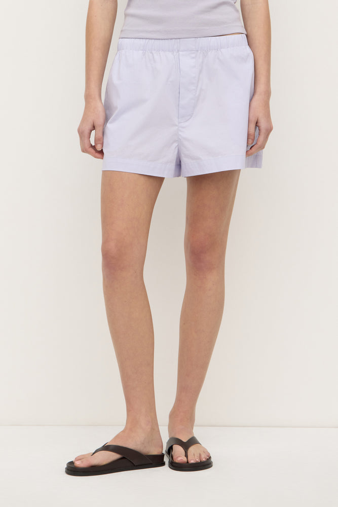 Assembly Label | Everyday Poplin Short | Lilac
