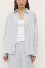 Assembly Label | Everyday Linen Long Sleeve Shirt | Cloud