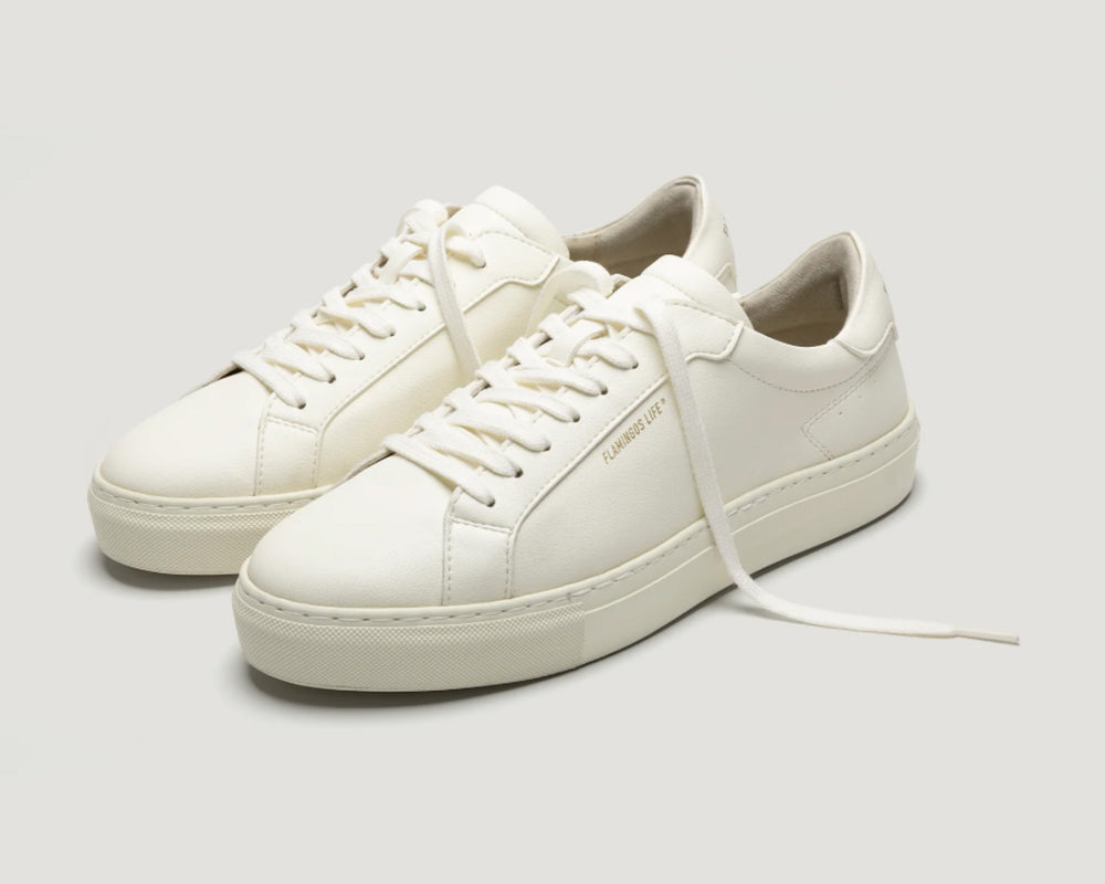 Flamingos Life Sneakers | Hampton Court Triple White