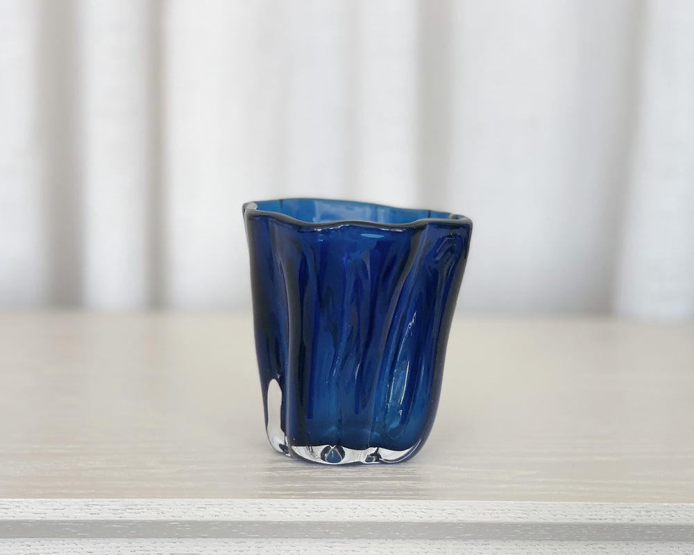 Akira Candle Vessel | Indigo