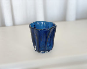 Akira Candle Vessel | Indigo