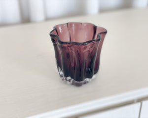 Akira Candle Vessel | Maroon