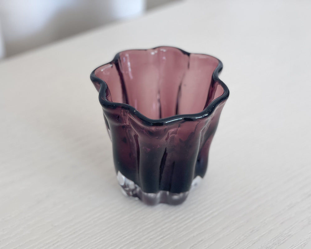 Akira Candle Vessel | Maroon