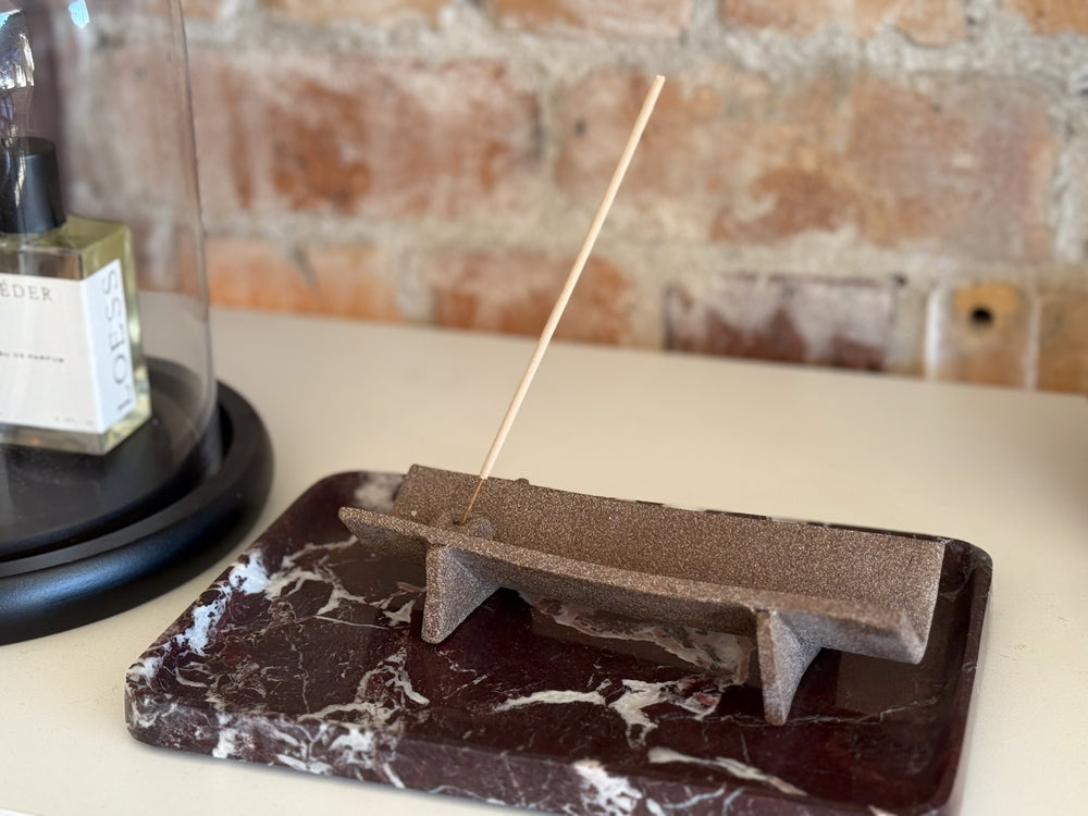 Nippon Incense Tray | Nimbus Brown