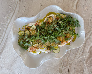 XO | Pearlesque Wavy Platter | Large