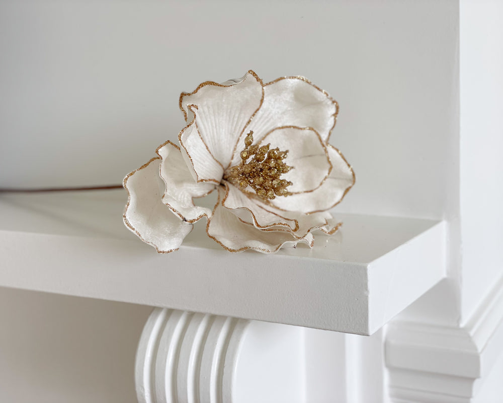 Jewelled Magnolia Flower Stem | Large