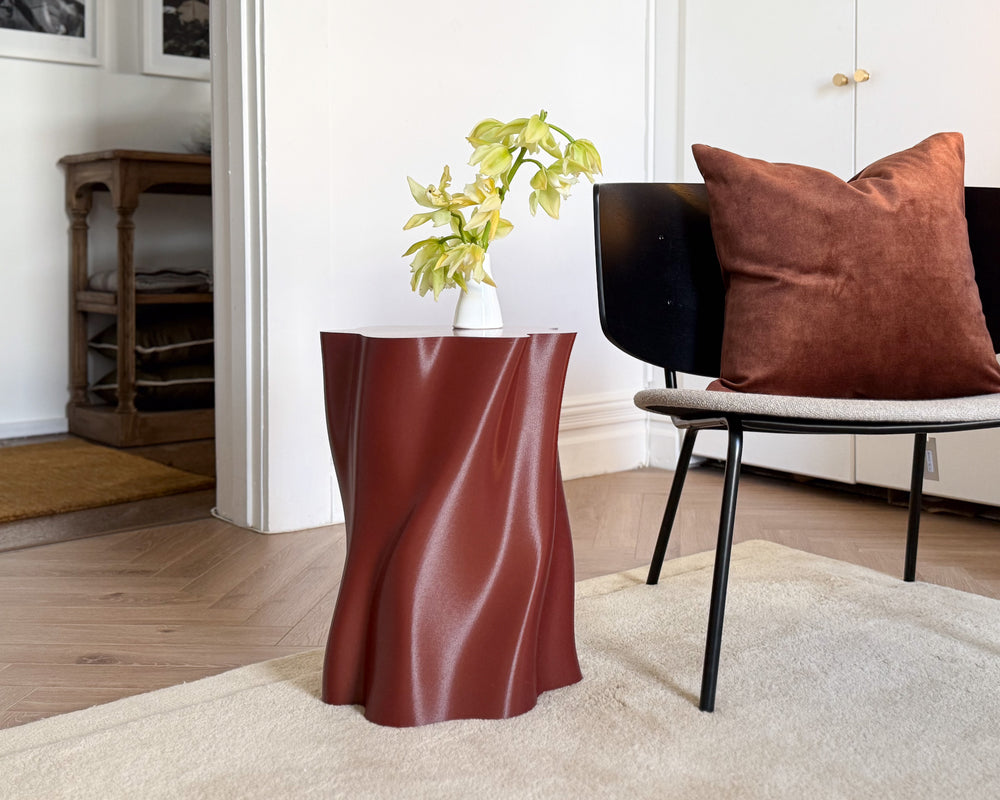 Special Studio | Lulu Stool | Burgundy Matte