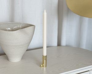 Palloa Brass Candle Holder | Tall