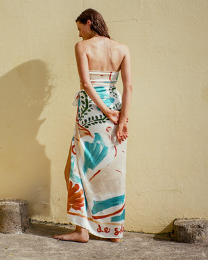 LAND Essentials Silk Sarong | Le Soleil Stevie Michaels x LAND