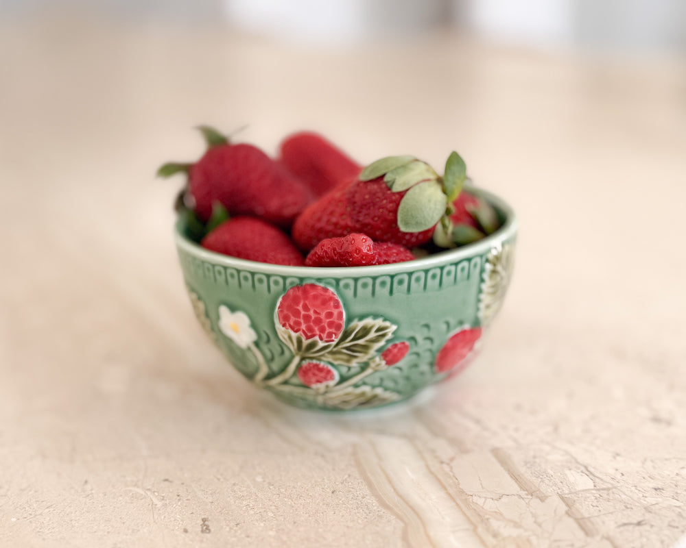 Strawberry Ceramic Bowl