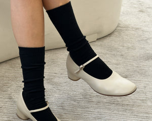 Le Bon Shoppe | Trouser Socks | Black