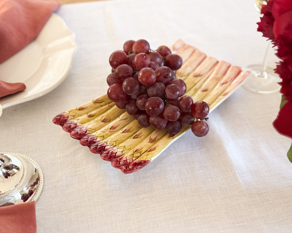 Ceramic Asparagus Plate