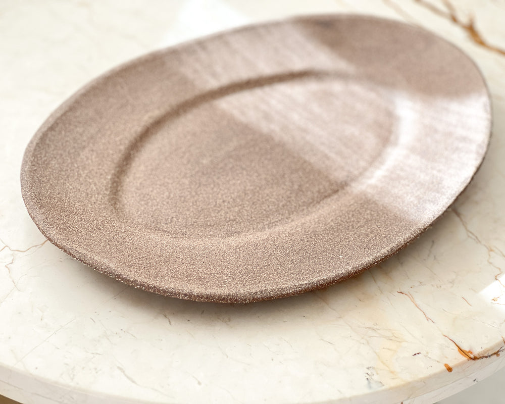 Oval Platter | Nimbus Brown