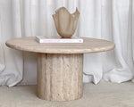 Luca Travertine Coffee Table