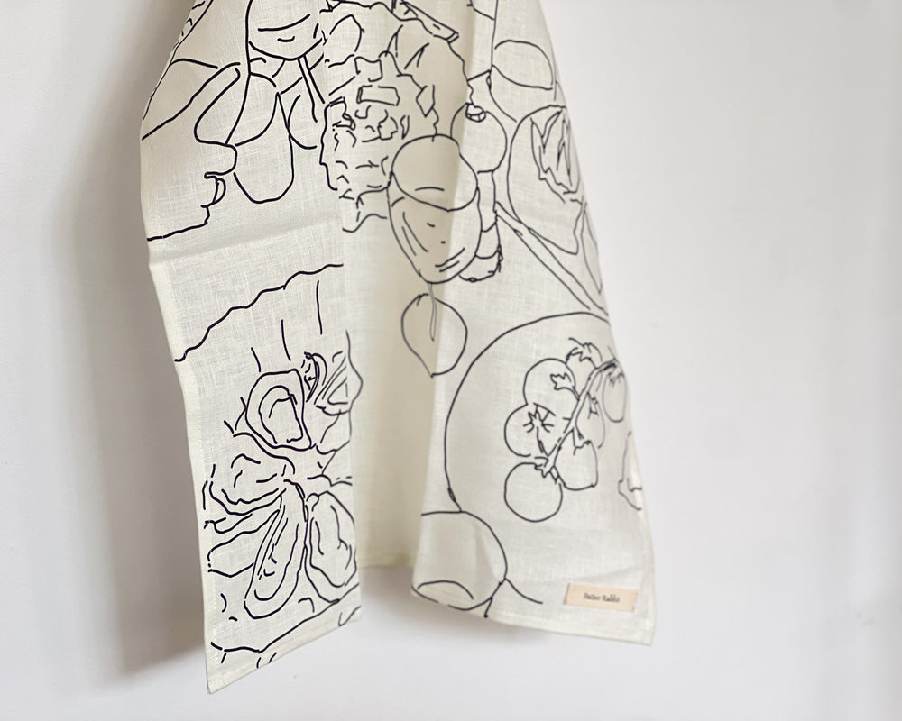 Linen Tea Towel | Lunch