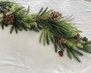 Faux Pine Garland 1.8m