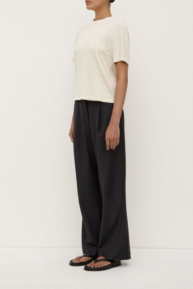 Assembly Label | June Silk Knit Short Sleeve Tee – ORNAMENT