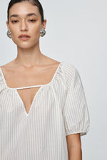 Marle | Kendra Mini Dress | Pin Stripe